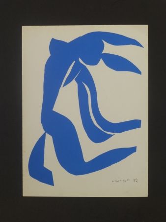 Lithographie Matisse - Nu bleu, 1952