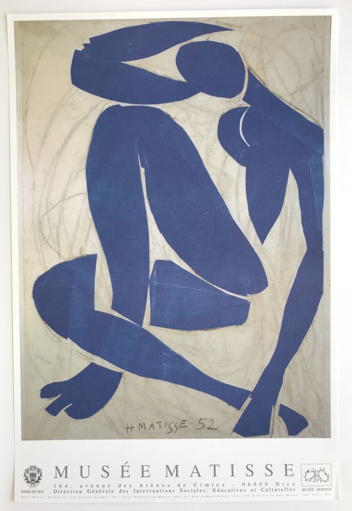 Plakat Matisse (After) - Nu bleu IV