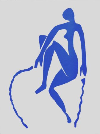 Lithographie Matisse - Nu Bleu Sauteuse de corde, 1958