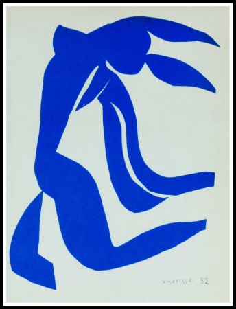 Lithographie Matisse (After) - NU BLEU VII