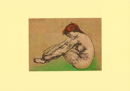 Lithographie Messina - Nudo / Nude