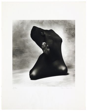 Lithographie Bouvier - Nus noirs 6
