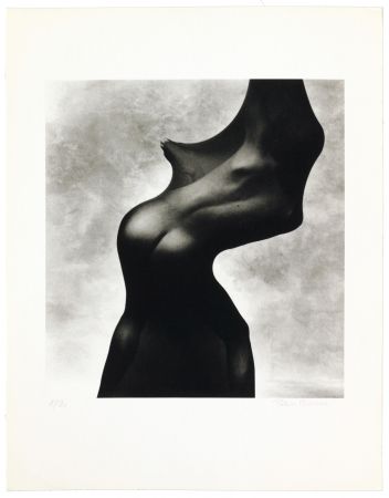 Lithographie Bouvier - Nus noirs 7