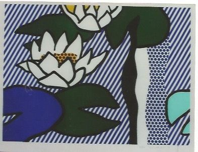Lithographie Lichtenstein - Nympheas - Water Lilies