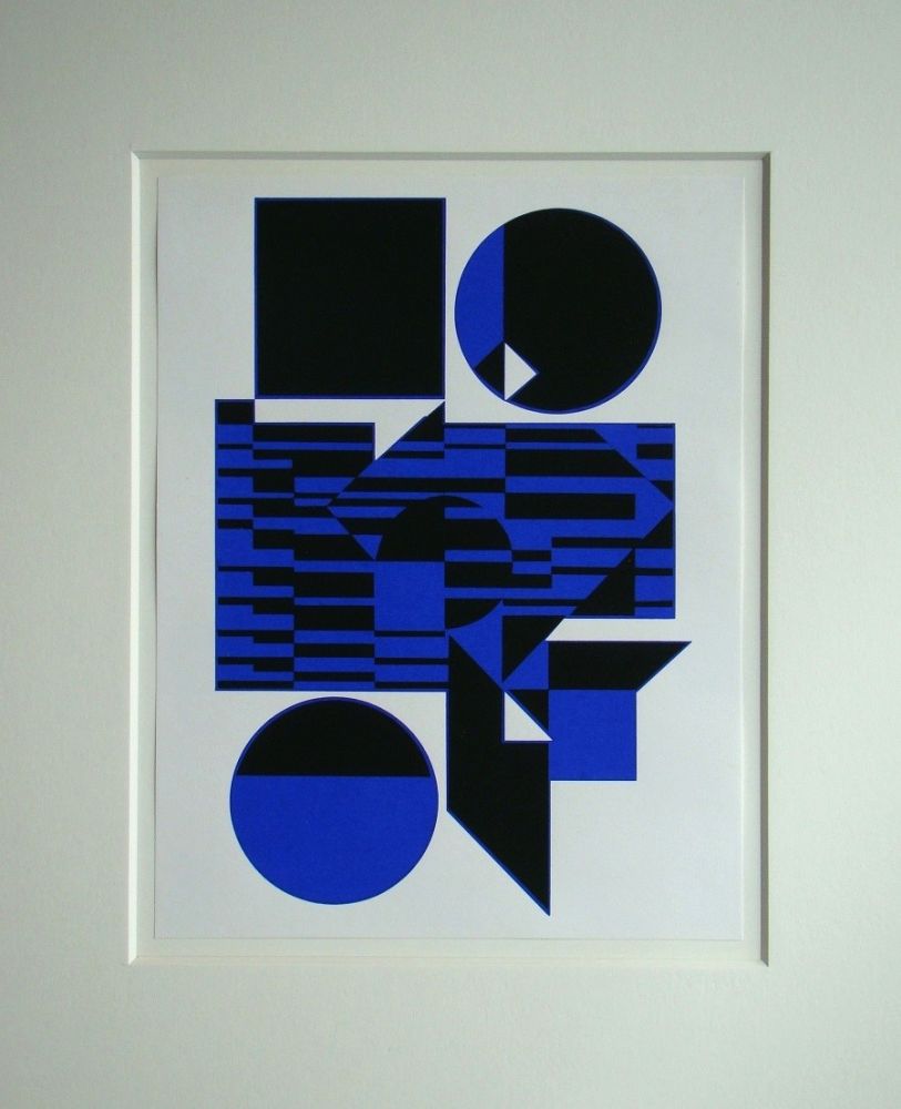 Siebdruck Vasarely - OB