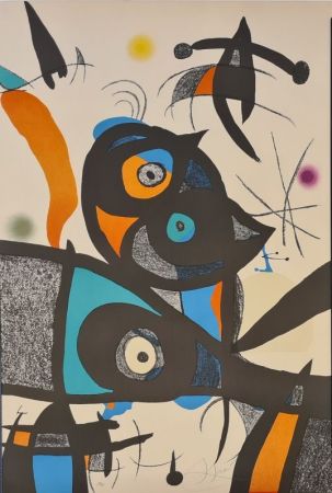 Lithographie Miró - Oda a Joan Miro 