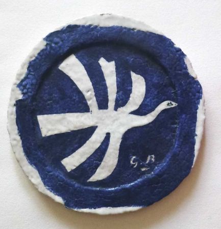 Keramik Braque - Oiseau
