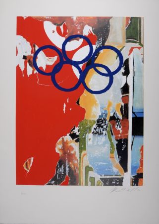 Siebdruck Rotella - Olympic Rings