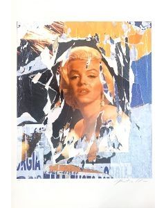 Siebdruck Rotella - Omaggio a Marilyn