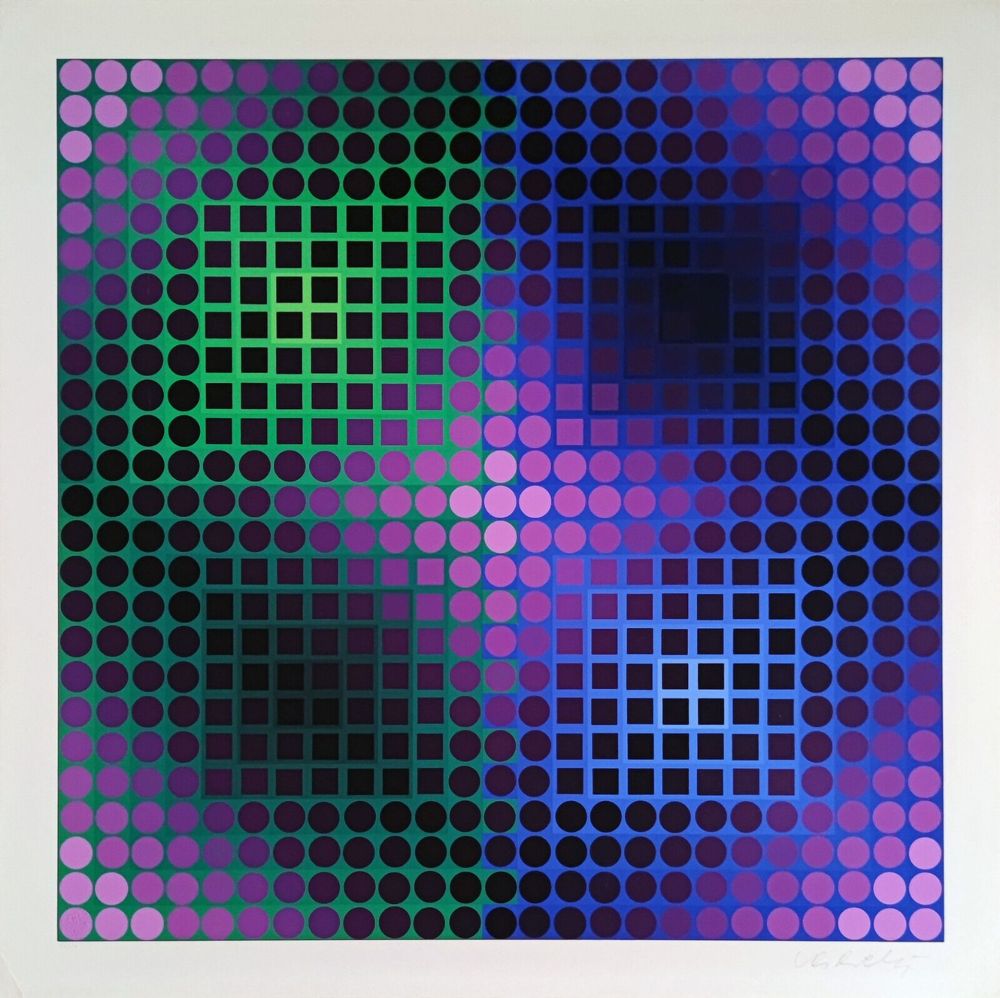 Multiple Vasarely - Ombre