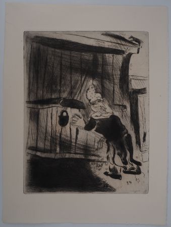 Stich Chagall - On frappe à la porte (Pliouchkine à la porte)