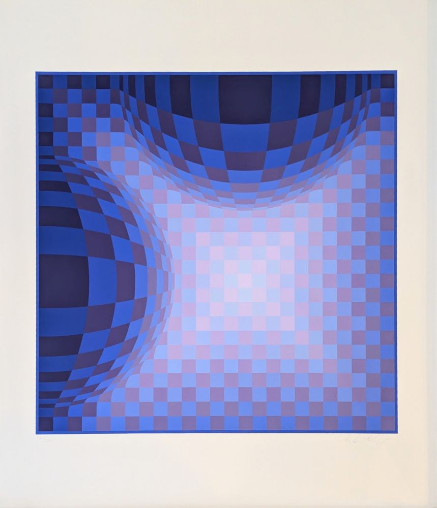 Siebdruck Vasarely - Ond DVA 