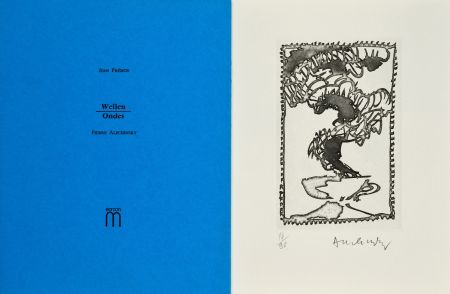 Illustriertes Buch Alechinsky - Ondes