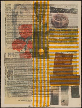 Siebdruck Rauschenberg - One More and We Will Be More Than Halfway There