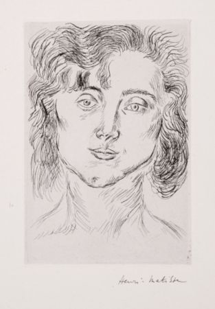 Stich Matisse - One plate, from Cinquante Dessins (Duthuit Books 2)