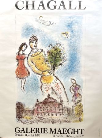 Plakat Chagall - Opéra de Paris