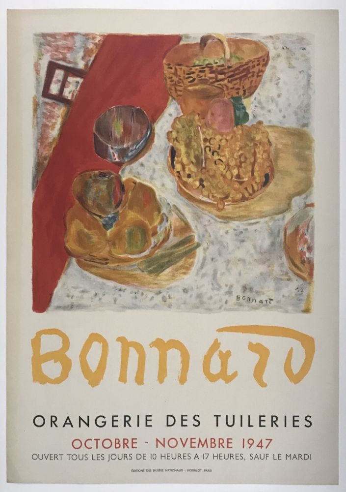 Plakat Bonnard - Orangerie des Tuileries