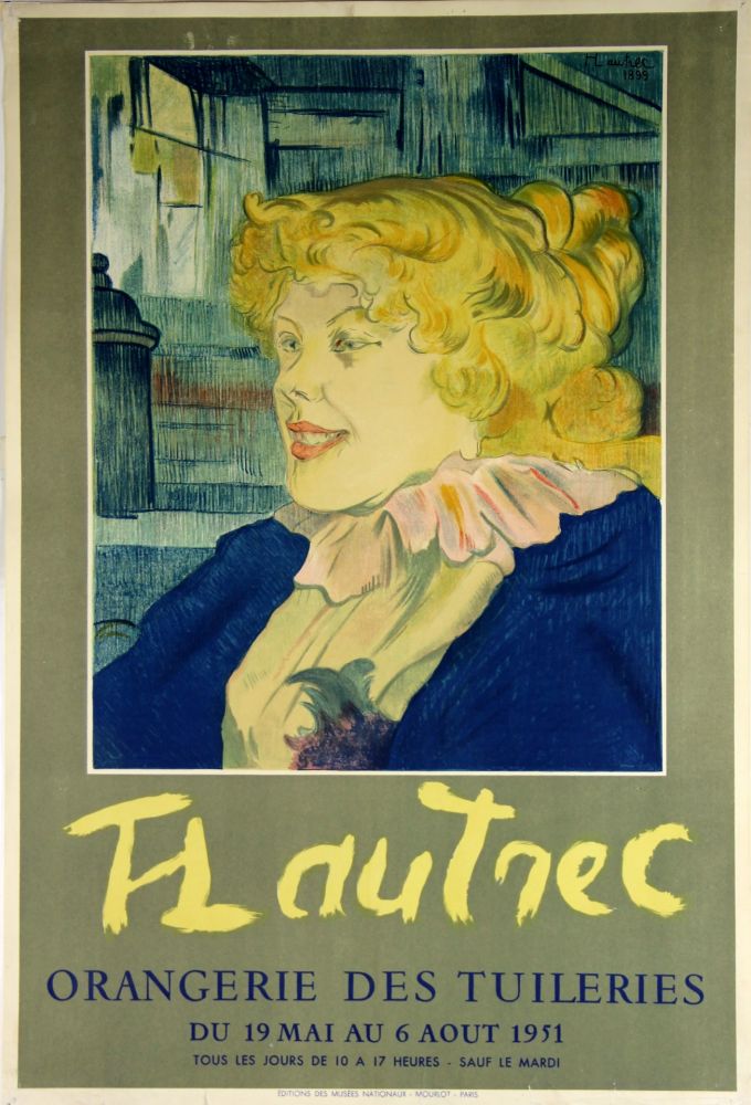Lithographie Toulouse-Lautrec - Orangerie Des Tuileries