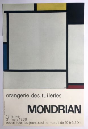 Plakat Mondrian - Orangerie des Tuileries