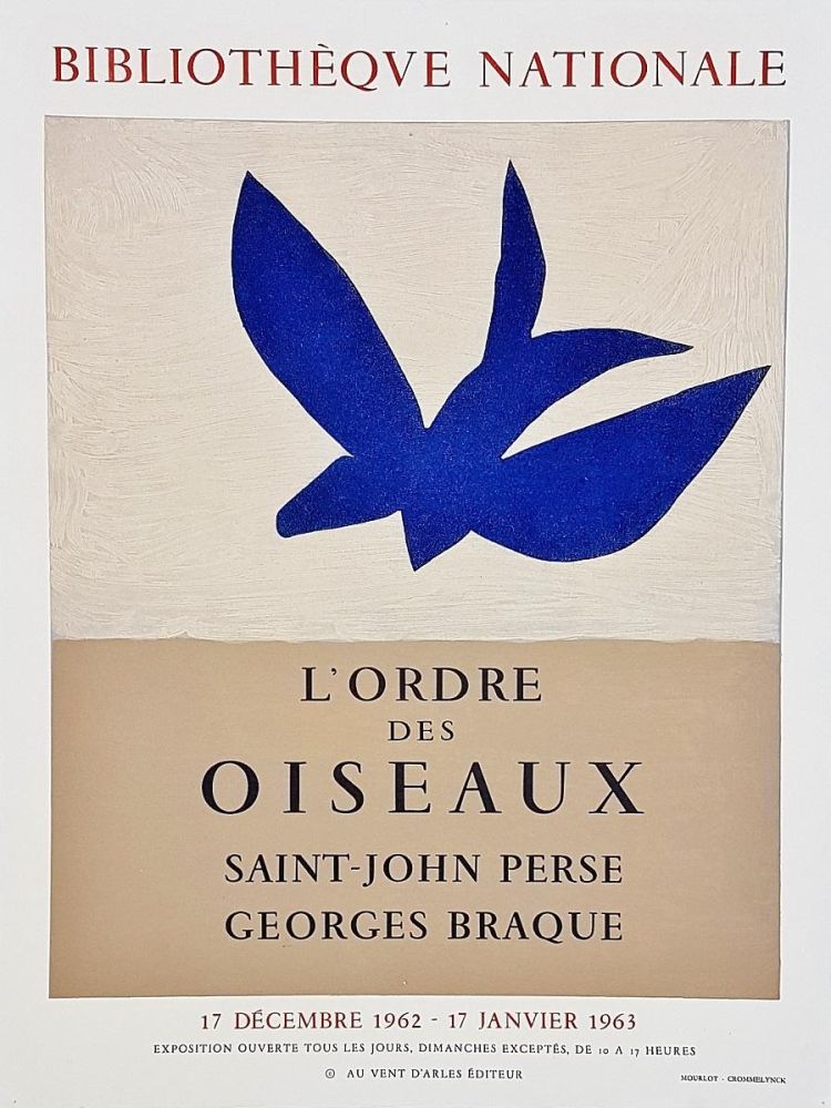 Plakat Braque - Ordre des oiseaux