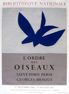 Plakat Braque - Ordre des oiseaux