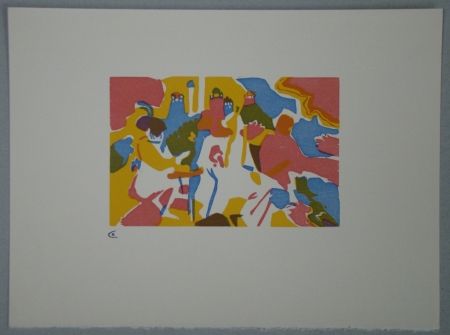 Holzschnitt Kandinsky - Orientalisches, 1911
