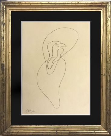 Keine Technische Arp - ORIGINAL DRAWING Abstract figure