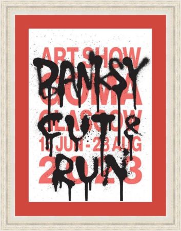 Offset Banksy - Original Exhibition Poster