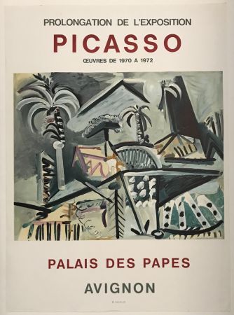 Lithographie Picasso - Palais des Papes