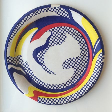 Siebdruck Lichtenstein - Paper Plate