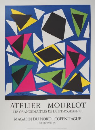 Illustriertes Buch Matisse - Papiers découpés, Atelier Mourlot