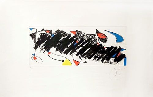 Stich Miró - Par dessus la haie