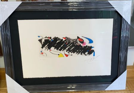 Radierung Miró - Par dessus la haie
