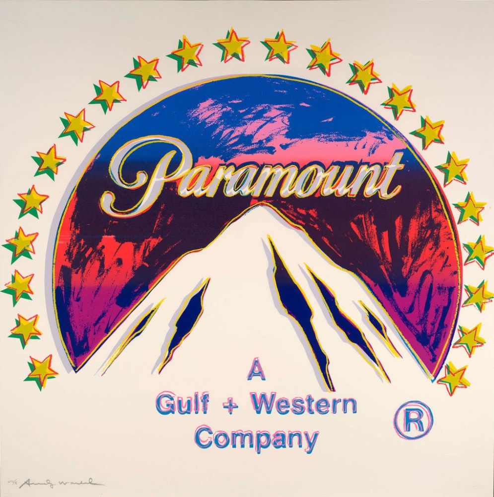Siebdruck Warhol - Paramount, from Ads
