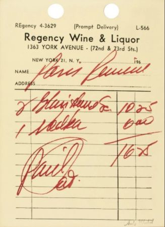 Siebdruck Warhol - Paris Review