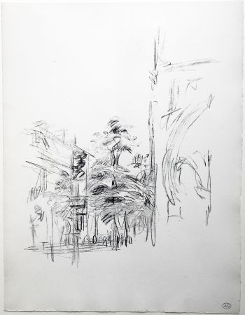 Lithographie Giacometti - PARIS SANS FIN (de la suite 