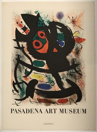 Lithographie Miró - Pasadena Art Museum