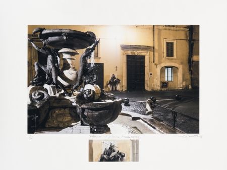 Digitale Druckgrafik Pignon-Ernest - Pasolini Si je reviens Piazza Mattei