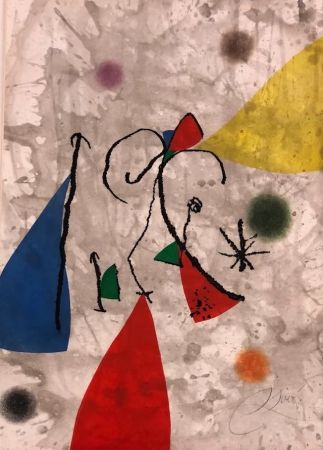 Radierung Miró - Passage De L' Egyptienne