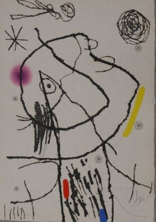 Radierung Miró - Passage de L'Egyptienne