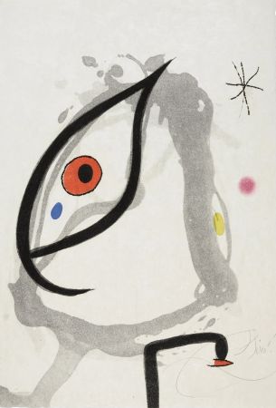 Radierung Und Aquatinta Miró - Passage De L'Egyptienne 4