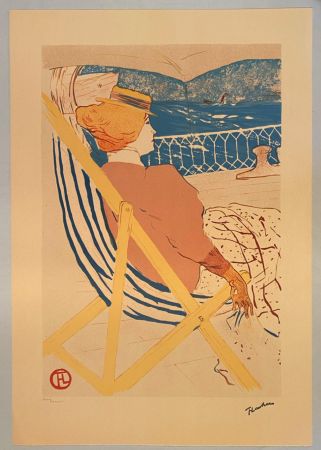 Lithographie Toulouse-Lautrec - Passagère du 54