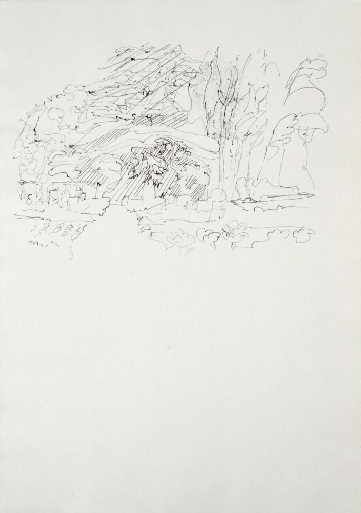 Stich Villon - Paysage, 1962