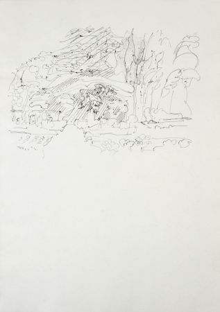 Stich Villon - Paysage, 1962
