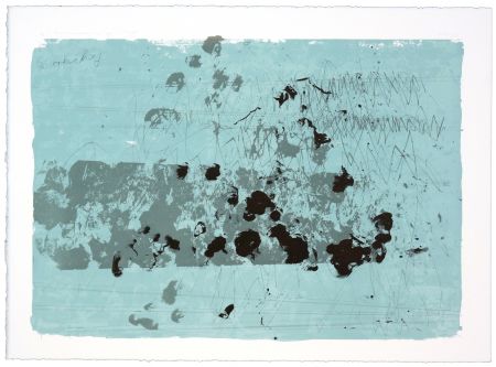 Lithographie Denning - Paysage III