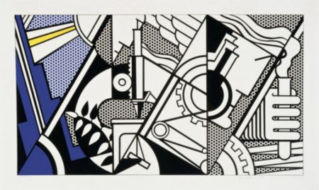 Lithographie Lichtenstein - Peace Through Chemistry IV
