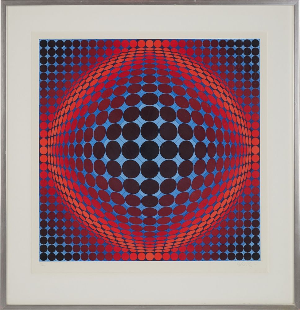 Siebdruck Vasarely - Pecs