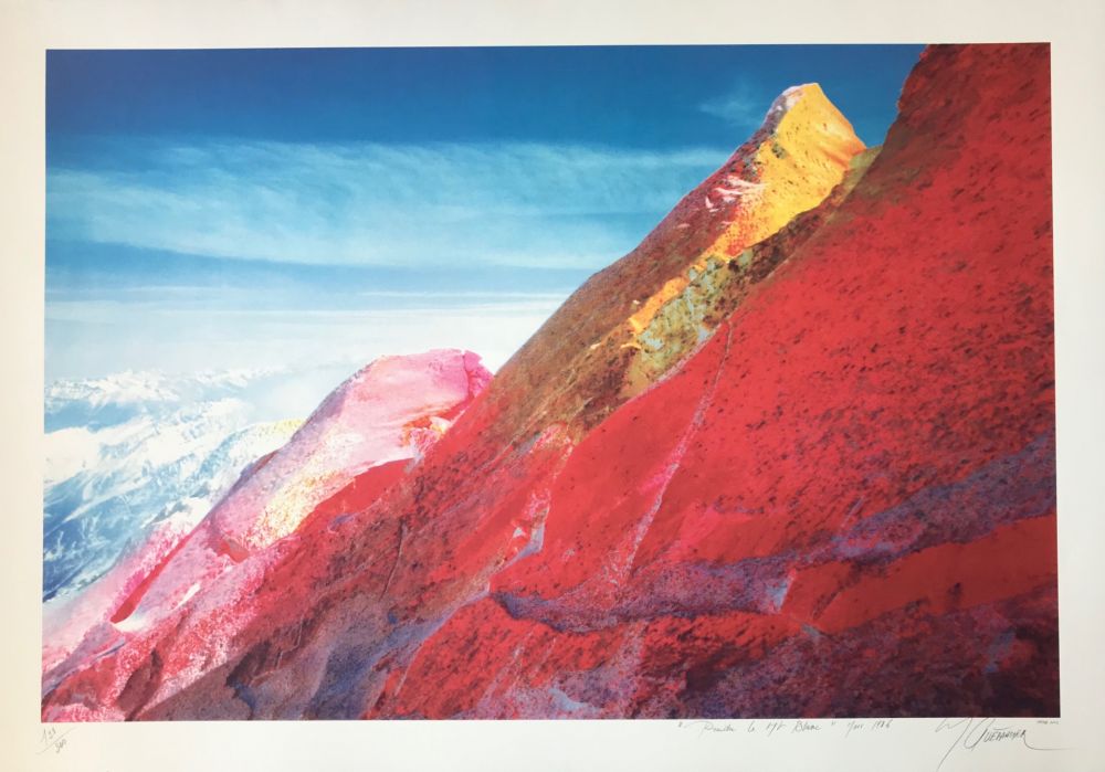 Siebdruck Gueranger - Peindre le Mont-Blanc