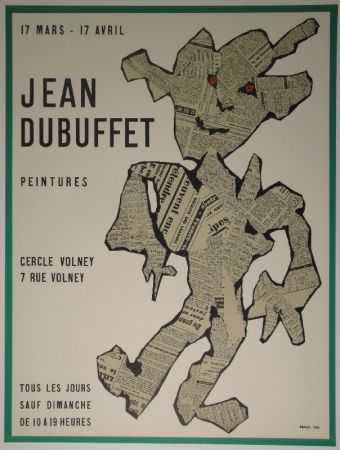 Lithographie Dubuffet - Peintures