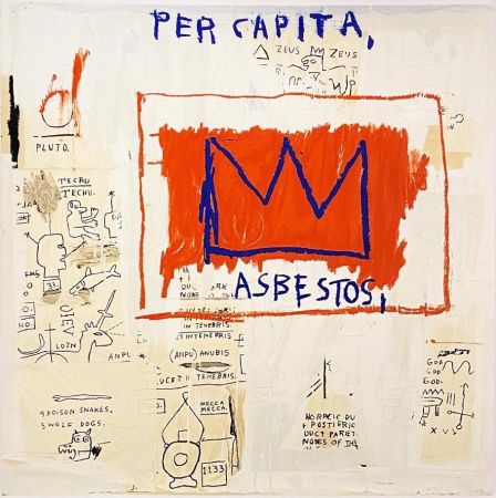 Siebdruck Basquiat - Per Capita